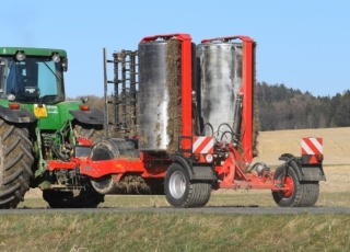 Možnost transportu válů včetně vodní náplně